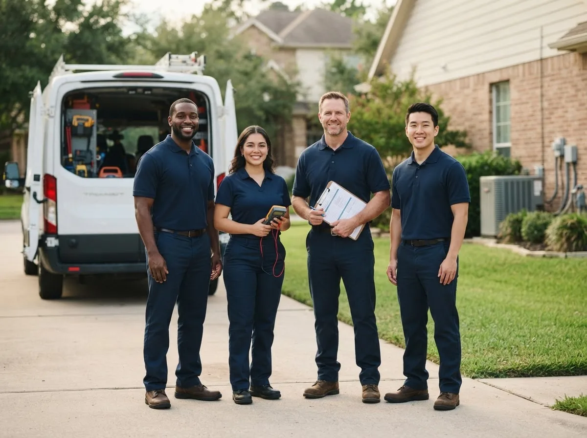 Certified HVAC technician near Congerville, IL
